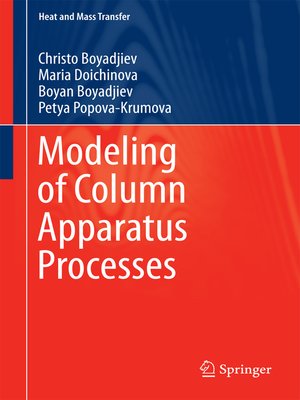 cover image of Modeling of Column Apparatus Processes